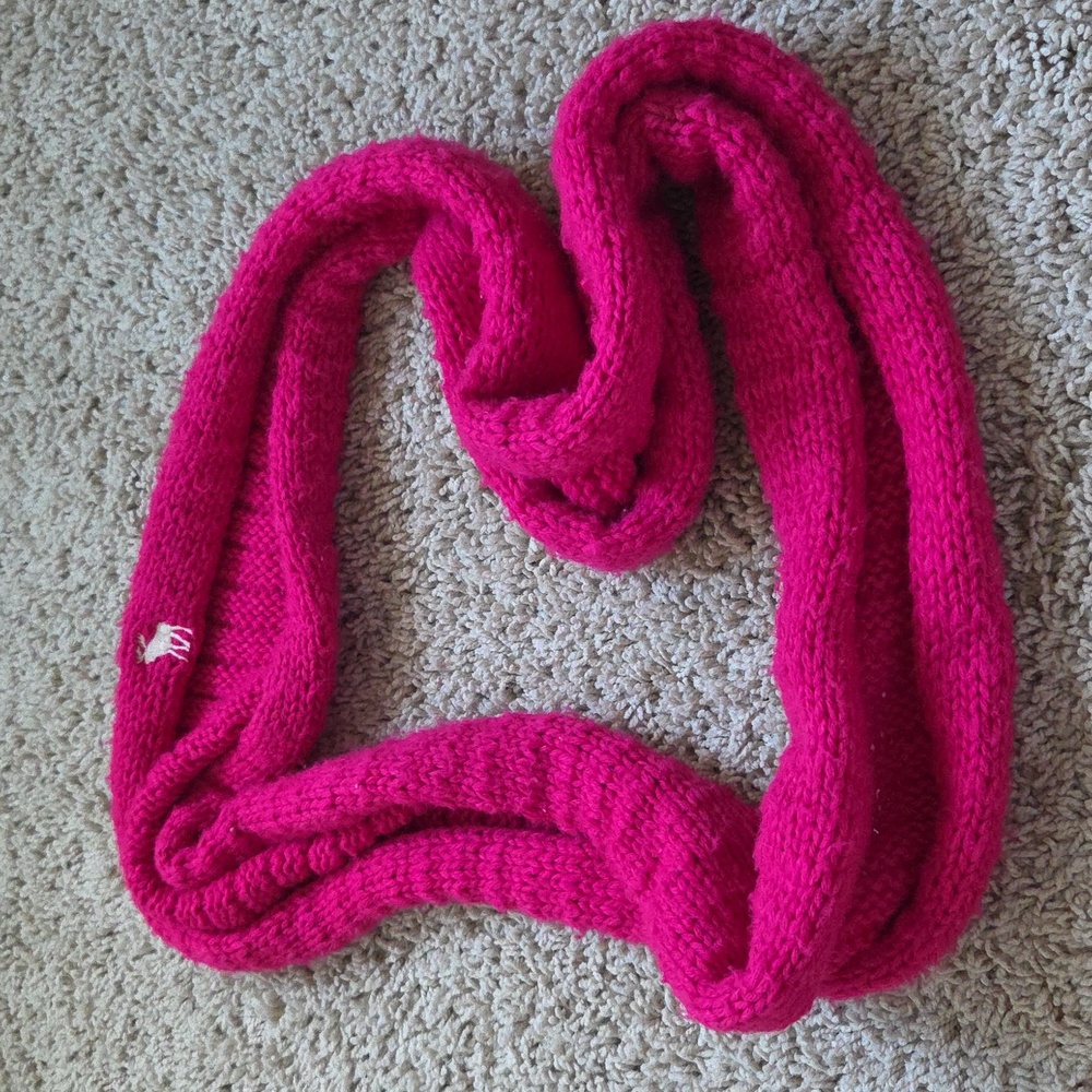 Hot Pink Abercrombie Scarf
